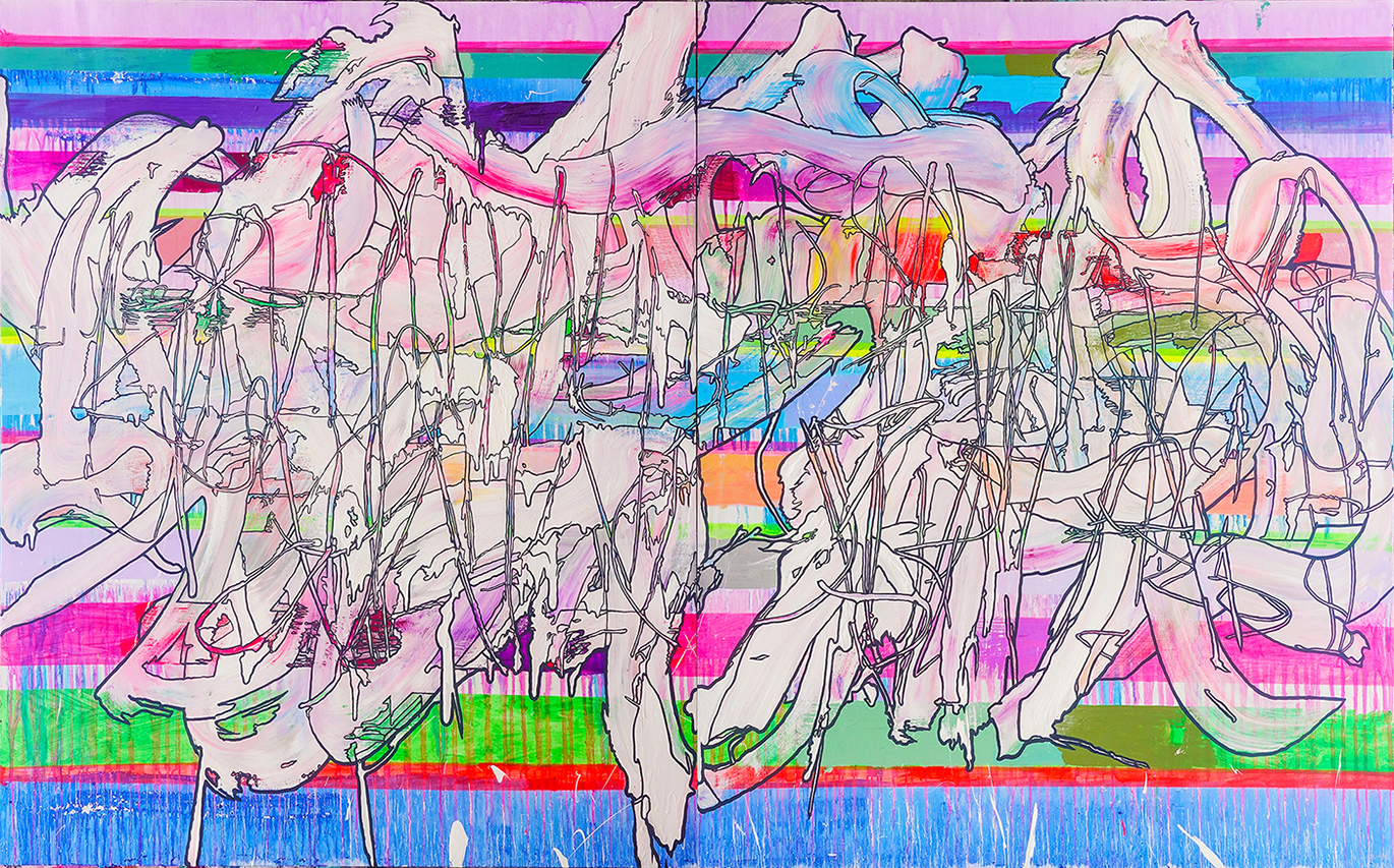 笔触（一） 135x125cmx2 丙烯于画布 2023.jpg