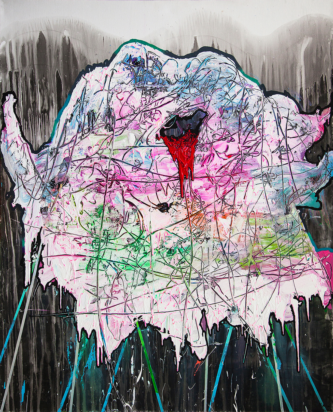 未来之痕-新山海经（六） 165x135cm  布上丙烯  2023.jpg